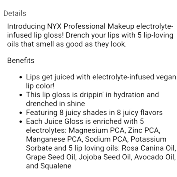 NYX THIS IS JUICE GLOSS STRAWBERRY FLEX HYDRATING LIP GLOSS. - Picture 9 of 11